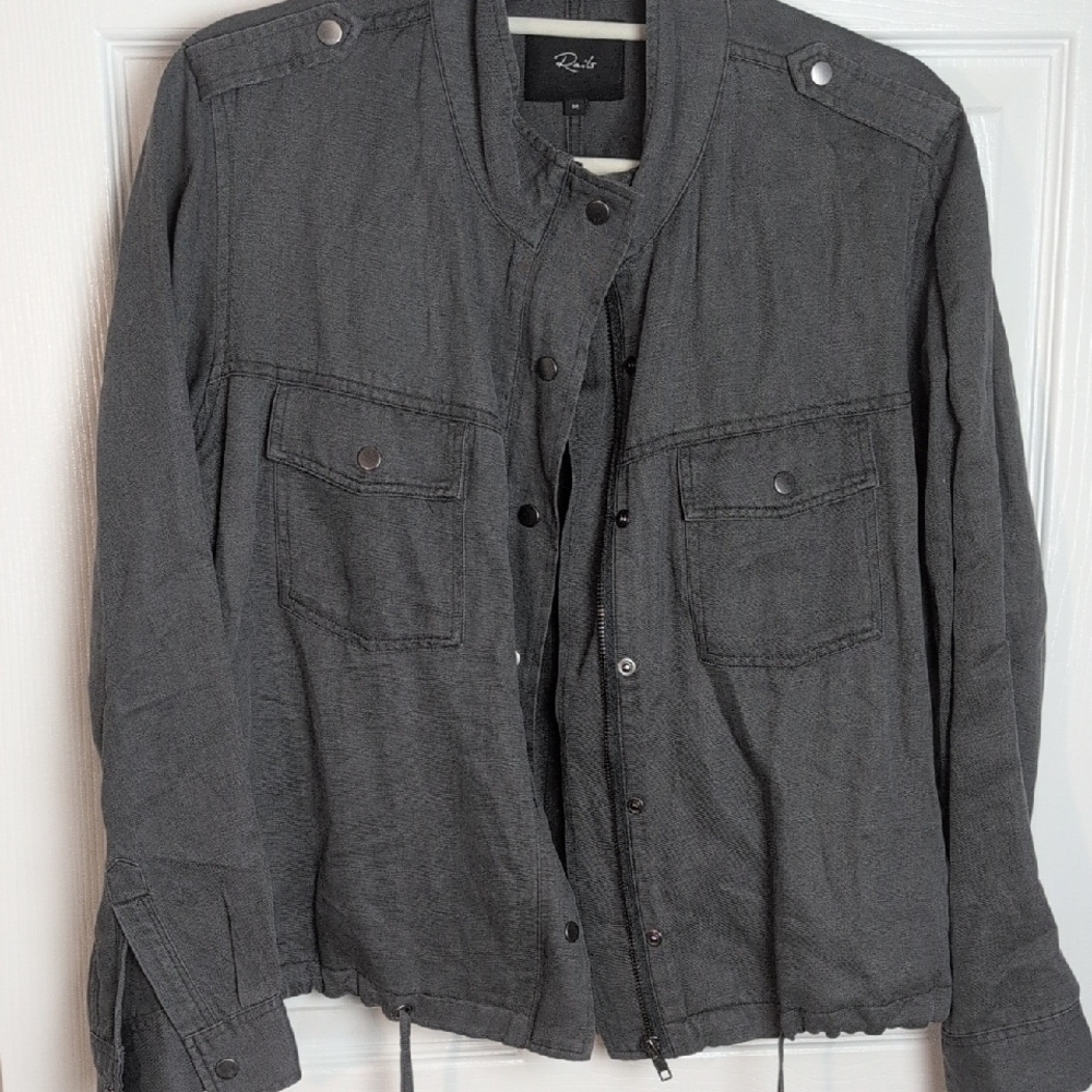 Rails Charcoal Military Field Jacket - Picture 4 of 11